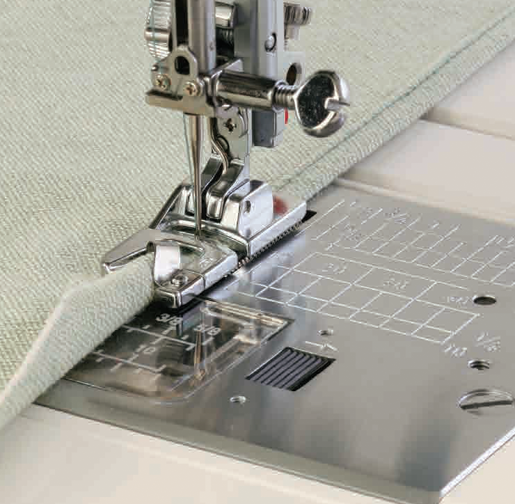 Faldefot syr fald i stoff