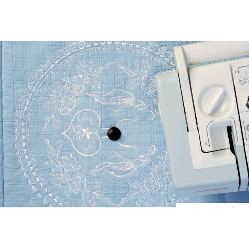 Cirkelsömnadslinjal - Rektangulärt