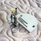 Darning foot with plate 
