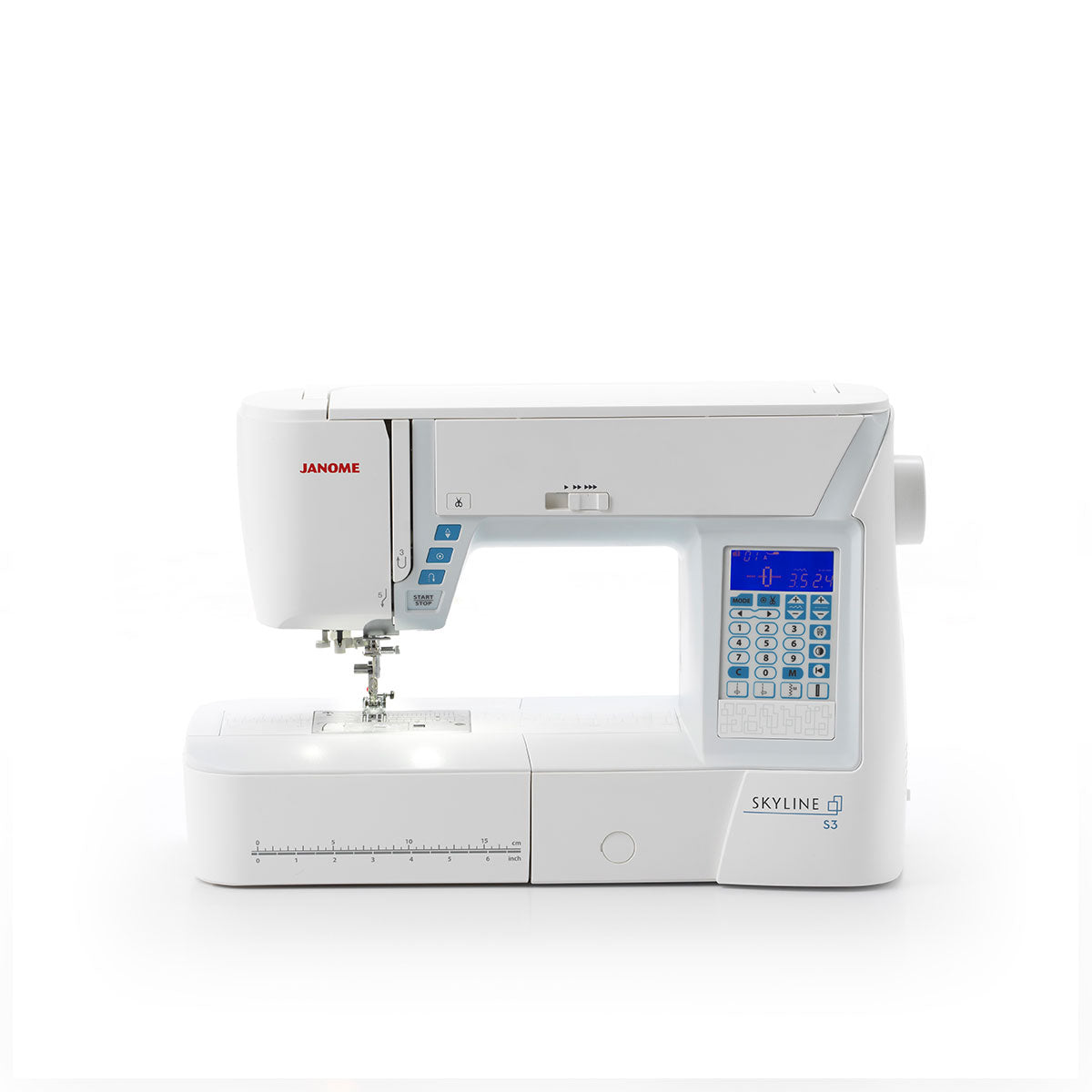 Janome Skyline S3 symaskin, front bilde